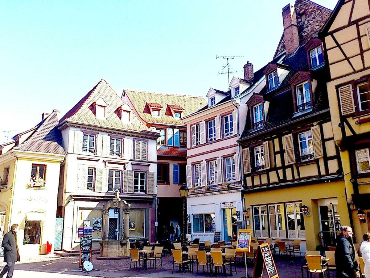 Sous Les Tilleuls Parking Hypercentre 4-6 Personnes Colmar Exterior foto